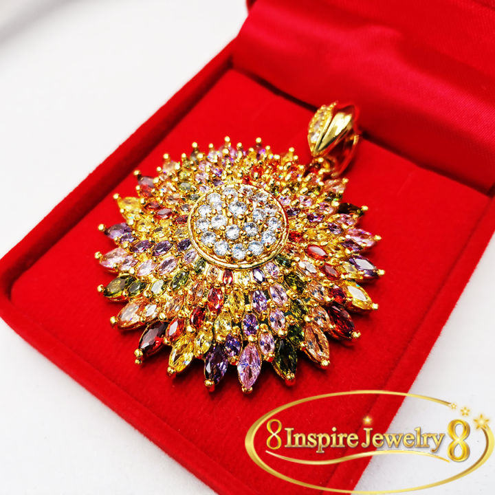 ap18-ap26-inspire-jewelry-จี้เพชร-พลอย-งานแฟชั่นสวยงามมาก-ปราณีต-งานจิวเวลลี่-ไม่ลอกไม่ดำตัวเรือนหุ้มทองแท้-100-24k