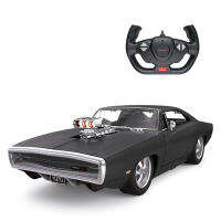 St【จัดส่งที่รวดเร็ว】【ต้นฉบับที่มีอยู่】1:16 Dodge Charger รถควบคุมระยะไกลที่มีผลกระทบเสียง Usb ชาร์จย้อนยุครถ Rc รุ่นของเล่นสำหรับ6 + ปีเด็กสี: ตามที่แสดงสัดส่วน: 1:16