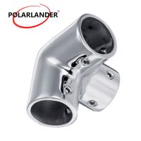 25mm Pipe 1"/25mm Tubing Boat Hand Marine 90 Degree 316 Stainless Steel Hardware Silver Rail Fittings 3 Way Corner Elbow Accessories