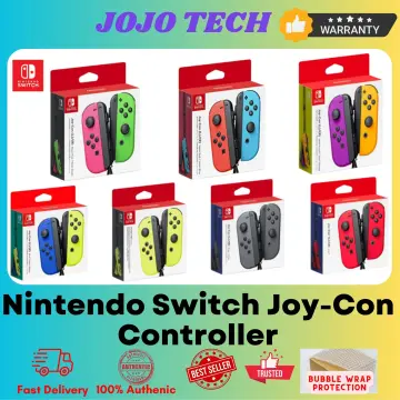  Nintendo Neon Purple/ Neon Orange Joy-Con (L-R