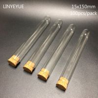 【CW】✔☍  Pieces/Pack 15x150mm Lab U-shape Round Bottom Glass Test Tube with