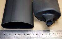 52mm Adhesive Lined 4:1 Heat Shrink Tubing Waterproof Insulation Sleeving Black 1.2M Cable Management