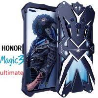 ZIMON กล่องโลหะสำหรับโทรศัพท์ Honor Magic 3 Ultimate เคสห่อหุ้มอะลูมินัมอัลลอย Magic 3 / 3Pro ฝาหลังแข็งเคสใส่โทรศัพท์กันกระแทกกันตก