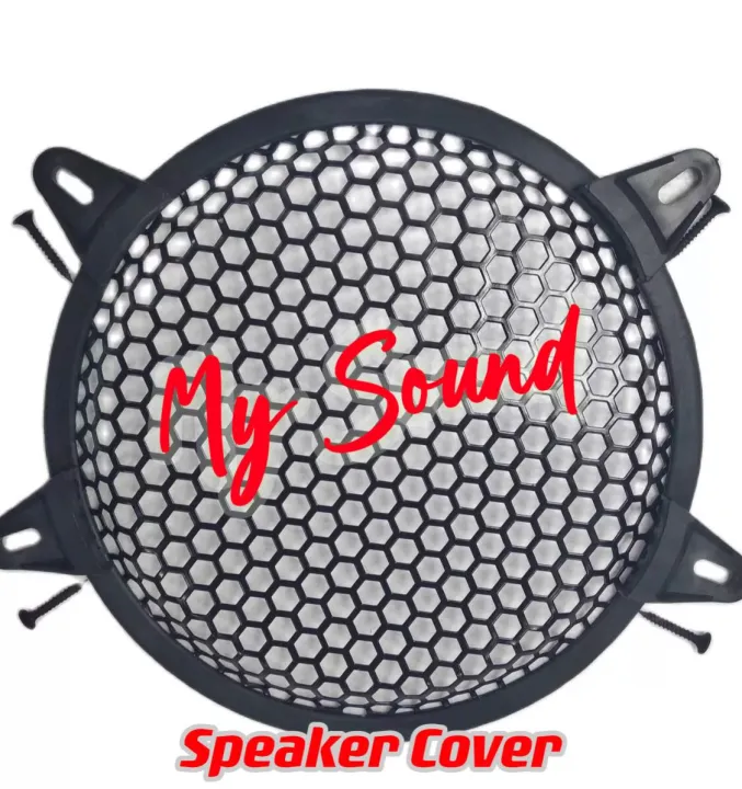 SPEAKER MESH COVER WITH CLAMP and SCREW 15 , 12 , 10 inches size of