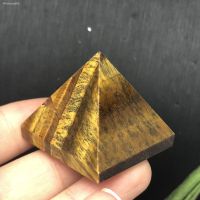 Natural tiger eye stone crystal pyramid gem mineral suitable for meditation therapy home decoration