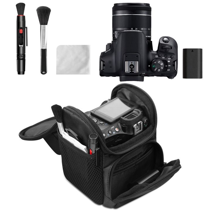 FOSOTO กระเป๋ากล้องป้องกันถุงกล้องถ่ายรูปกันน้ำสำหรับ Canon โซนี่พานาโซนิค Nikon P600 D3300 D3400 D5300 D5100