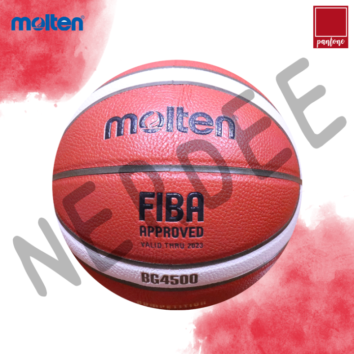 บาสหนัง-มอลเทน-bg4500-basketball-molten-บาส-size-7ของแท้-100