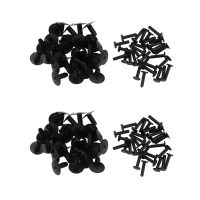 60pcs Plastic Bumper Mounting Rivet Body Trim Clip for BMW E30 E36 E46 E39 E38