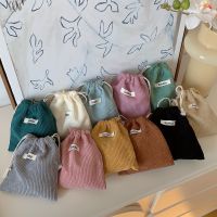 hot【DT】 1PC Corduroy Storage Drawstring Color Purse Pendant Jewelry Organizer