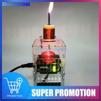 【HOT】 DC 36V-48V Tesla Coil High Frequency HFSSTC Electronic Candle Plasma Flame 40V High Voltage Pulse Arc Generator DIY Power Supply