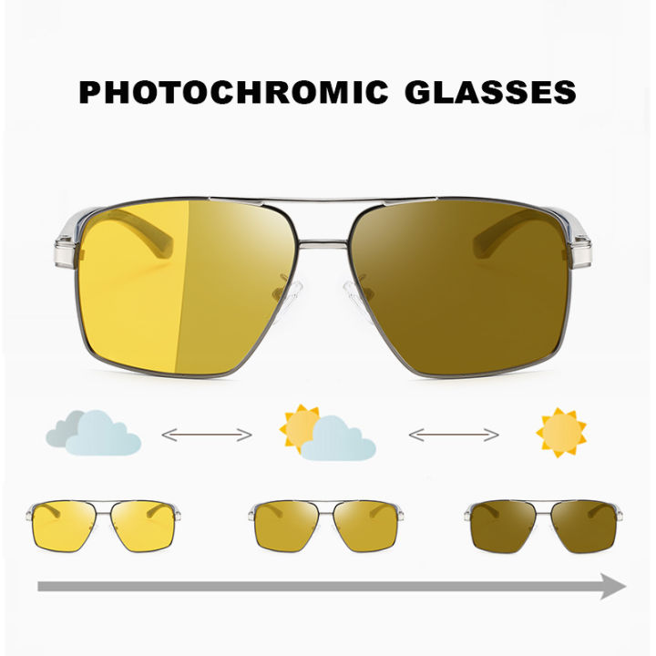 พร้อมกล่อง-kateluo-a709ผู้ชายแว่นกันแดด-p-olarized-night-vision-สมาร์ทเปลี่ยนสีเลนส์อลูมิเนียมแมกนีเซียมกรอบซิลิโคนลื่นแว่นตาป้องกันรังสียูวี