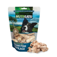 NUTREATS OCEAN FISH CARTILAGE นูทรีทส์ กระดูกอ่อนปลาทะเล ขนมสุนัขพรีเมี่ยมเพื่อสุขภาพ