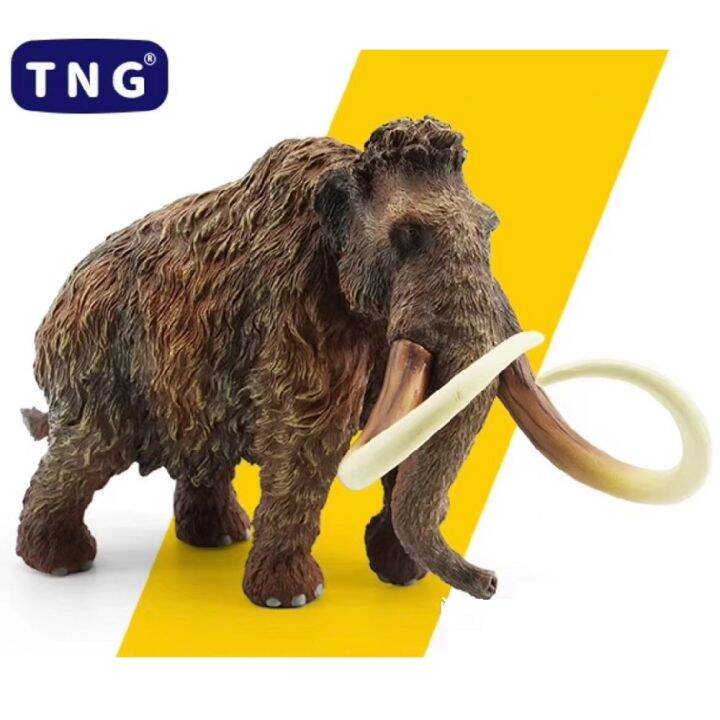 TNG haiwan prasejarah Mammoth gajah mainan klasik untuk kanak-kanak ...