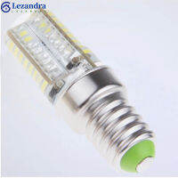 Lezandra【ready Stock】High Luminous E14 220V 64LED ไฟสปอร์ตไลท์3014 SMD เปลวไฟไม่กระพริบ LED หลอดไฟข้าวโพดสมาร์ท IC