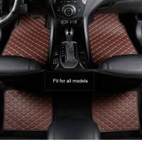 Universal car floor mats for BMW F10 F11 F15 F16 F20 F25 F30 F34 E60 E70 E90 1 3 4 5 7 Series GT X1 X3 X4 X5 X6 Z4 5D car-sty