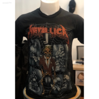 2023 NEW Minimalist Style Metal Band Shirt Foreign Rock Shirt Retro Style Shirt Seamless Celebrity brand new T-shirt