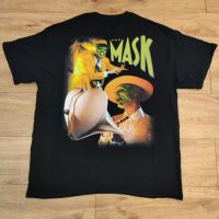 coW1 DTG THE MASK MOVIES JIM CARREY VINTAGE BOOTLEG Cotton ซับใน