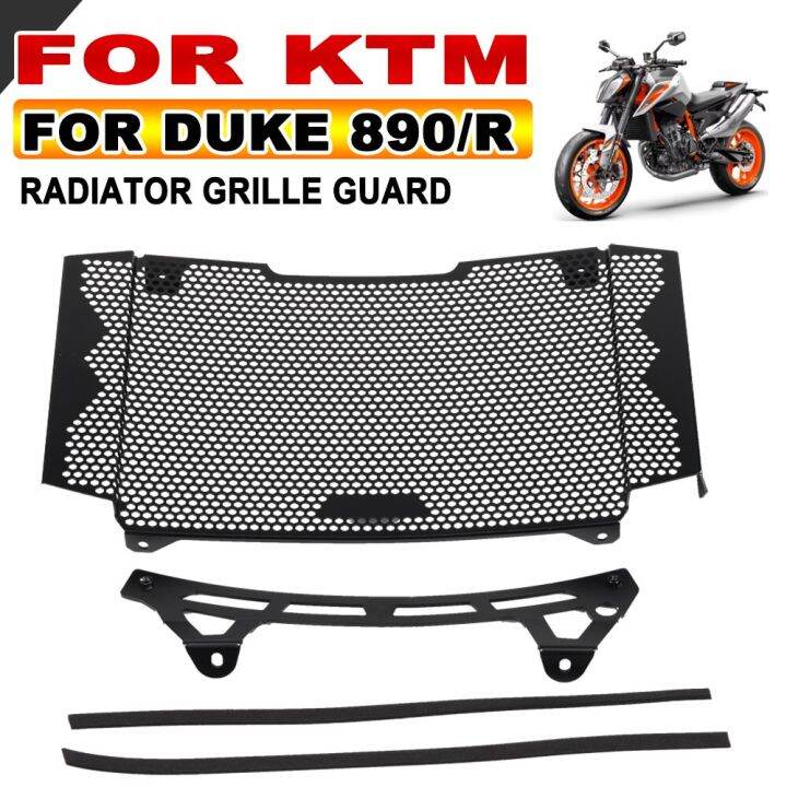 ตะแกรงอุปกรณ์ป้องกันฝาครอบตาข่ายป้องกันหม้อน้ำสำหรับ-ktm-duke-890-duke-r-890-duke-2020-2023