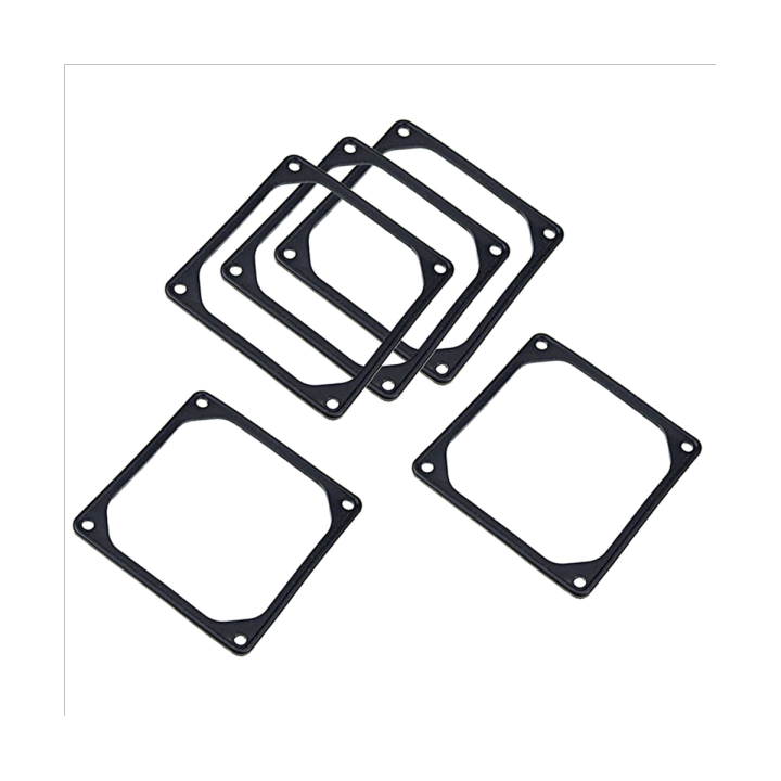 10Piece Noise Reducing Silencer Gasket Pad Fan Shock Pad for PC