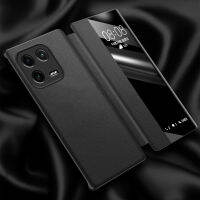 เคสกระจกมองเห็นได้ชัดเจนสำหรับ Xiaomi Mi 13 Pro 5G Mi 13 Lite/mi 13Pro Lite เคสอุปกรณ์เสริมมือถือเคสหนังแบบฝาพับมีขาตั้งป้องกันเคสครอบโทรศัพท์