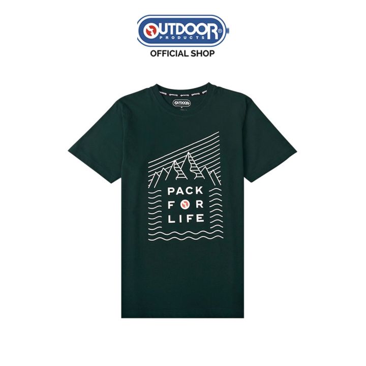 outdoor-products-u-mounn-line-pack-for-life-เสื้อยืดคอกลม-เสื้อยืดแขนสั้น-style-oduts