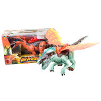 ProudNada Toys ของเล่นเด็กหุ่นยนต์ไดโนเสาร์มีปีก(สีฟ้า) K DRAGON TYRANNOSAURUS REX NO.60095