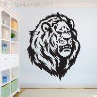 Wall stickers❣✆ 13guejudroto1971 Leão bonito leão parede decalque africano selvagem orgulho animais design de interiores arte escritório murais decoração para A3-004