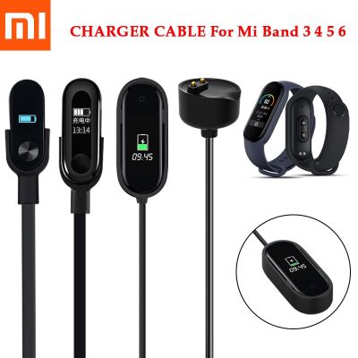 Charger Cable For Xiaomi Mi Band 3 4 Magnetic Charging Adapter Wire Cord NFC Smart Watch Wristband Bracelet For Miband 5 6 Black Docks hargers Docks C