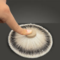 Boti Brush-SHD Silk HMW Silvertip Badger Hair Knot Super High Density Silk HMW Silvertip Fan Shape Shaving Brush Knot