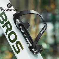 ROCKBROS กรงขวดจักรยานอลูมิเนียมอัลลอยด์ที่วางขวดน้ำสำหรับขี่จักรยาน Ultralight Cup cket Mount MTB Road Bike Accessories