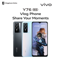 VIVO Y76 5G (8+128GB) จอใหญ่ แบตเยอะ ถ่ายรูปสวย รองรับ 5G รับประกันศูนย์ 1ปี ออกใบกำกับภาษีได้