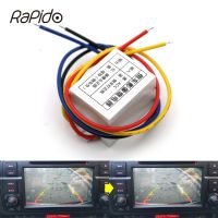 Stabilized 12V DC Power Relay Capacitor Filter Connector Rectifier Car Auto Rear View Backup Camera for Germany Car Series