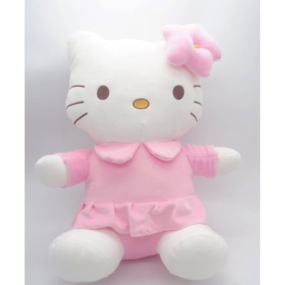 [ ของเล่นเสริมทักษะ Kids Toy ] ตุ๊กตา คิตตี้ Kitty ขนลื่น ผ้านุ่มนิ่ม (ขนาด 16 นิ้ว) / ตุ๊กตาKitty ตุ๊กตา คิตตี้ / ตุ๊กตาคิตตี้ [ ผลิตจากวัสดุคุณภาพดี Kids Toy ].