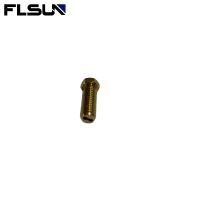 ☬✴ 1PCS FLSUN V400 Brass Nozzle 3d Printer Accessories Effector Parts Double Special Hole Latest Product AII