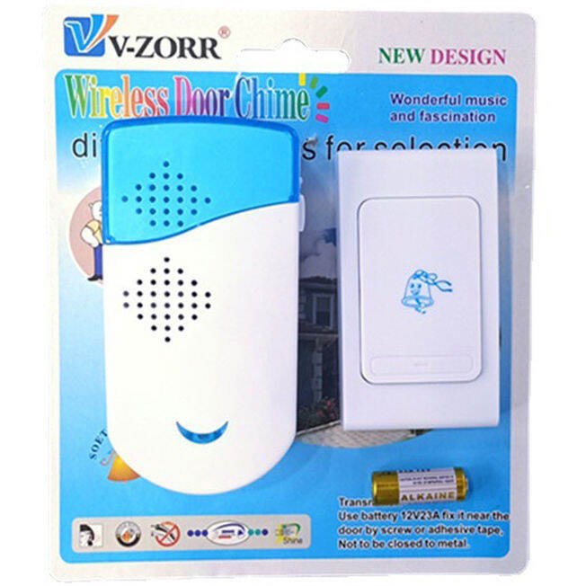 doorbell-ออดไร้สาย-กริ่งประตู-มี-36-เสียงเรียก-เปลี่ยนเสียงได้-ติดตั้งสะดวก-กระดิ่งไร้สาย-กริ่งประตูบ้าน-wireless-doorbell-music-door-bell-100m-range-remote-control-gate-bell-easy-installation-plug-am