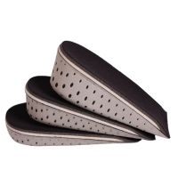 1 Pair Shoe Insoles Breathable Half Insole Heighten Heel Insert Sports Shoes Pad Cushion Unisex 2-4cm Height Increase Insoles