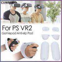 CUWRYG ทนทานต่อการใช้งาน สำหรับ VR2 PS การป้องกันปุ่ม ฝาครอบที่จับเกม แผ่นจับเกม แผ่นควบคุมสำหรับควบคุม แผ่นกันลื่นสำหรับเกมแพด