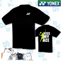 YONEX 2023เสื้อแบดมินตันใหม่เสื้อเทนนิส Yy ชุดฝึกกีฬาสำหรับทั้งหญิงและชายแห้งเร็วแบบเกาหลีวัฒนธรรมสั่งทำเสื้อยืดเสื้อยืดระบายอากาศได้