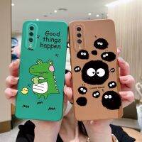 [Hot K] สำหรับ Samsung Galaxy A50 A50S A30S A30น่ารักไดโนเสาร์หลังซิลิโคนฝาครอบเคสโทรศัพท์สำหรับ Samsung 50 30 S เคสตุ้งติ้งโทรศัพท์กันชน