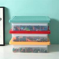 Children Building Blocks Storage Box Plastic Container Dividers Removable Lids Toys Organizer Box Organizador Home Storage