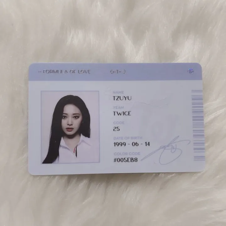 Twice Id Card