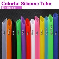 1/5/10M Food Grade Silicone Rubber Hose ID4 5 6mm O.D Flexible Nontoxic Silicone Tube Plumbing Water Hose