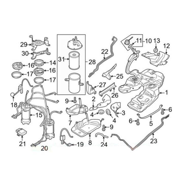 7p0-919-673j-7p0919673j-car-left-fuel-gauge-sensor-for-vw-touareg-2011-2018