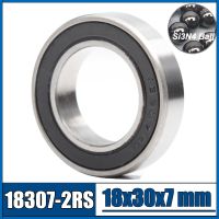 18307 Hybrid Ceramic Bearing 18x30x7mm ABEC-1 (1 PC) Bicycle Bottom Brackets amp; Spares 18307RS Si3N4 Ball Bearings 18307-2RS