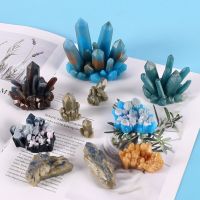 DIY Crystal Epoxy Resin Mold Crystal Cluster Stone Ornaments Frosted Decorative Silicone Mold