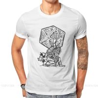 Dnd Game Pure Cotton Tshirt Goblin With D20 Classic T Shirt Leisure Men Tee Shirt Printing Trendy