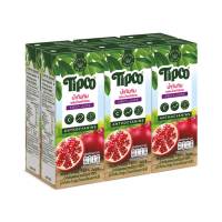 Tipco 100% Pomegranate 200 ml x 6. ทิปโก้ น้ำทับทิม 100% 200 มล. X 6 กล่อง