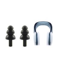 1pcs Soft Anti-Noise Ear Plug Waterproof Swimming Silicone Swim Earplugs For Adult Children Swimmers Diving Accessories Accessories