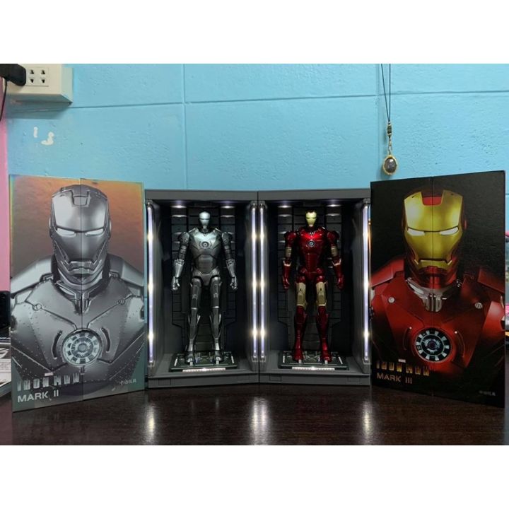 สินค้าขายดี-พร้อมส่งเลยค่ะ-ลิขสิทธิ์แท้-marveliron-man-mk2-zd-toys-ของเล่น-ของสะสม-โมเดล-kid-toy-model-figure