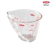 OXO ถ้วยตวงขนาดเล็ก 60 มล. l OXO GG Mini Angled Measuring Cup 60 ML. ทนความร้อนได้มากถึง 100 องศา สามารถใช้ใส่หรือตวงของเหลวที่เข้มข้นได้